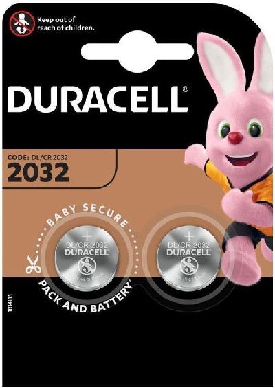 Duracell Batterie ELECTRONICS CR2032 / Blister  2 Stk.